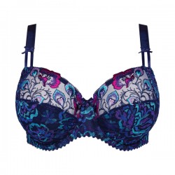 PrimaDonna San Angel 0163490-WBL  Σουτιέν Full Cup για μεγάλο στήθος με μπανέλα, WATER BLUE