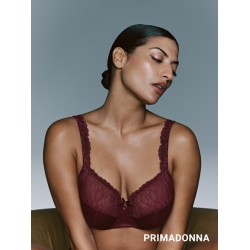 PrimaDonna SALERNO 0163530-EVR,  Σουτιέν Full Cup για μεγάλο στήθος, με μπανέλα, EVENING RED