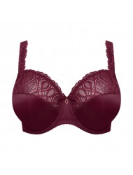 PrimaDonna SALERNO 0163530-EVR,  Σουτιέν Full Cup για μεγάλο στήθος, με μπανέλα, EVENING RED