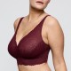 PrimaDonna SALERNO 0163536-EVR,  Σουτιέν Bralette για μεγάλο στήθος χωρίς μπανέλα, EVENING RED