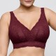 PrimaDonna SALERNO 0163536-EVR,  Σουτιέν Bralette για μεγάλο στήθος χωρίς μπανέλα, EVENING RED