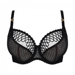 PrimaDonna JOKKO 0163634-ZWA  Σουτιέν Full Cup για μεγάλο στήθος με μπανέλα, ΜΑΥΡΟ