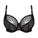 PrimaDonna JOKKO 0163634-ZWA  Σουτιέν Full Cup για μεγάλο στήθος με μπανέλα, ΜΑΥΡΟ