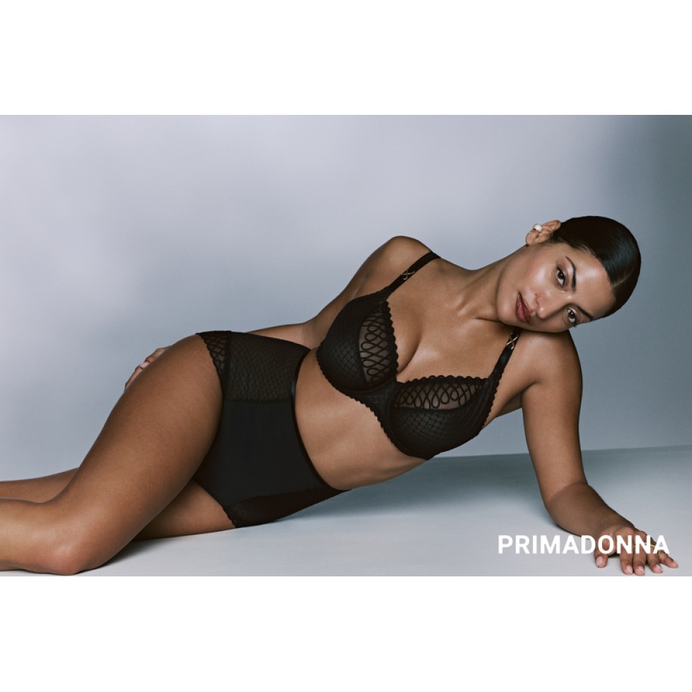 PrimaDonna JOKKO 0163634-ZWA  Σουτιέν Full Cup για μεγάλο στήθος με μπανέλα, ΜΑΥΡΟ