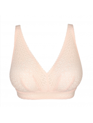 PrimaDonna Montara 0163386-CRP Bralette χωρίς μπανέλα από φινετσάτη δαντέλα  ΑΠΑΛΟ ΡΟΖ