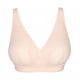 PrimaDonna Montara 0163386-CRP Bralette χωρίς μπανέλα από φινετσάτη δαντέλα  ΑΠΑΛΟ ΡΟΖ