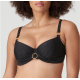 PrimaDonna Bikini Top Solta 4010110, Σουτιέν Μαγιό για μεγάλο στήθος με χρυσοκλωστή ΜΑΥΡΟ