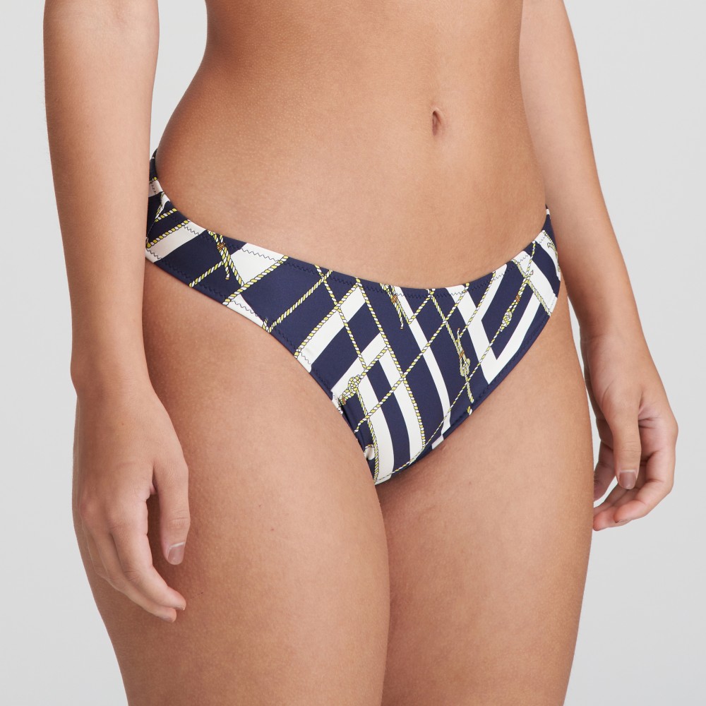 Marie Jo Bikini Briefs Rio, Saranji 1006650, Γυναικείο Κυλοτάκι Μαγιό Mini σε navy style, MAJESTIC BLUE