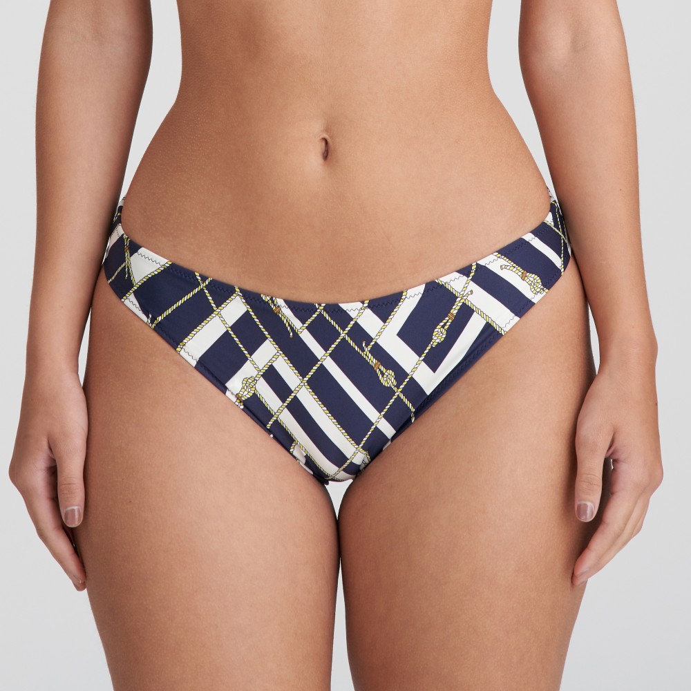 Marie Jo Bikini Briefs Rio, Saranji 1006650, Γυναικείο Κυλοτάκι Μαγιό Mini σε navy style, MAJESTIC BLUE