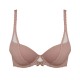 Andres Sarda Switzer 3311116-VIR, Σουτιέν Push Up με μπανέλα και διαφάνεια, ΣΑΠΙΟ ΜΗΛΟ