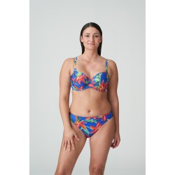 PrimaDonna Bikini Brief Rio Latakia 4011150, Κυλοτάκι Μαγιό με σουρίτσα μπροστά, TROPICAL RAINFOREST