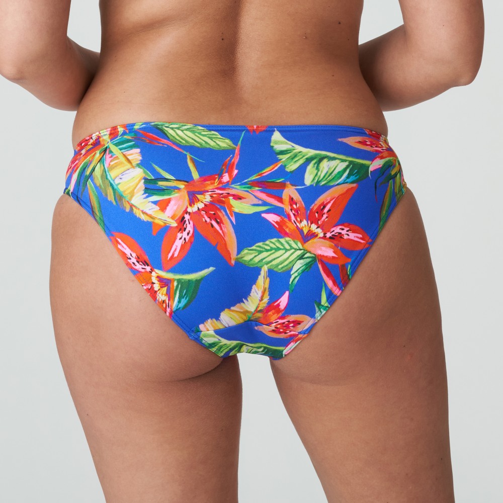 PrimaDonna Bikini Brief Rio Latakia 4011150, Κυλοτάκι Μαγιό με σουρίτσα μπροστά, TROPICAL RAINFOREST