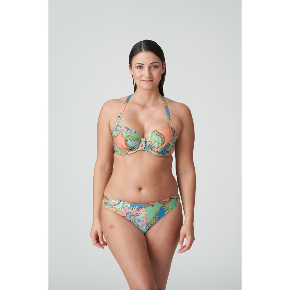 PrimaDonna Bikini Top Full Cup Celaya 4011210, Σουτιέν Μαγιό για μεγάλο στήθος με μπανέλα, ITALIAN CHIC