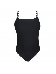 PrimaDonna Damietta 4011638, Γυναικείο Ολόσωμο Μαγιό με προφορμάρισμα χωρίς μπανέλα για μεγάλο στήθος , ΜΑΥΡΟ