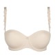 PrimaDonna Perle 0162349, Strapless Σουτιέν προφορμαρισμένο χωρίς ραφές  με φαρδύ πλαϊνό, ΜΠΕΖ