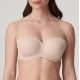 PrimaDonna Perle 0162349, Strapless Σουτιέν προφορμαρισμένο χωρίς ραφές  με φαρδύ πλαϊνό, ΜΠΕΖ