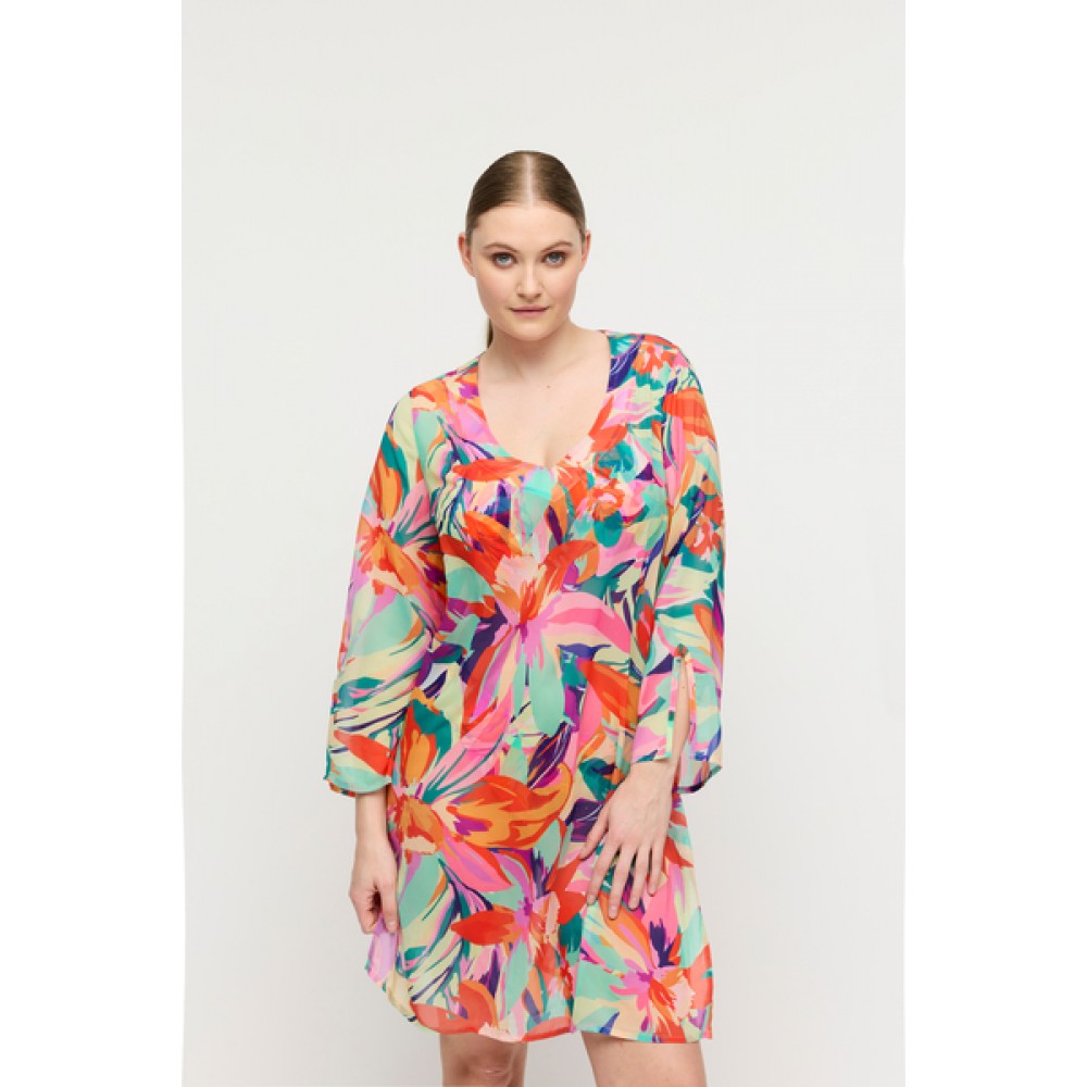 PrimaDonna VARADEO 4013984, Γυναικειο Midi Καφτάνι  BRIGHT TROPICS