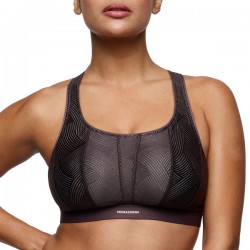 Αθλητικό Σουτιέν PrimaDonna The Game 6000513-SOT, χωρίς μπανέλα, SMOKEY TAUPE