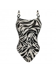 PrimaDonna Dalice 4014138, Γυναικείο Ολόσωμο Μαγιό για μεγάλο στήθος, ANIMAL PRINT