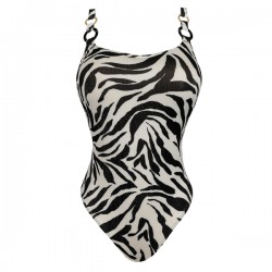 PrimaDonna Dalice 4014138, Γυναικείο Ολόσωμο Μαγιό για μεγάλο στήθος, ANIMAL PRINT