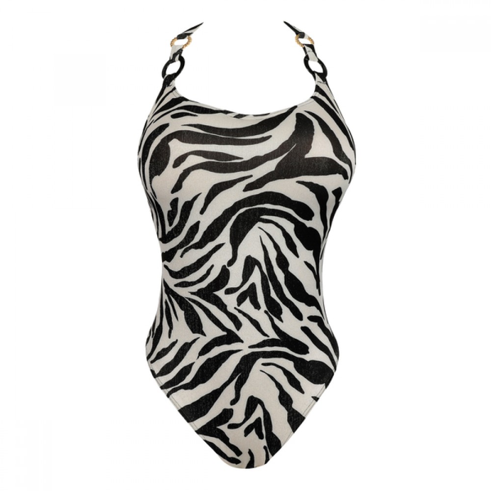 PrimaDonna Dalice 4014138, Γυναικείο Ολόσωμο Μαγιό για μεγάλο στήθος, ANIMAL PRINT