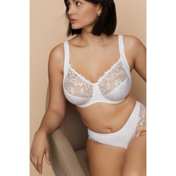 PrimaDonna Deauville  0161811-WIT, Σουτιέν για μεγάλο και βαρύ στήθος, με μπανέλα, ΑΣΠΡΟ