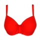 PrimaDonna ASWAN 4012416, Γυναικειο Μαγιό  Padded Balcony Bikini Top, RED