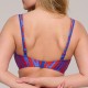 PrimaDonna SKUDAI 4012616-WDS, Γυναικειο Μαγιό Padded Balcony Bikini Top, ΚΟΚΚΙΝΟ-ΜΠΛΕ