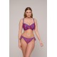 PrimaDonna SKUDAI 4012616-WDS, Γυναικειο Μαγιό Padded Balcony Bikini Top, ΚΟΚΚΙΝΟ-ΜΠΛΕ