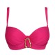 PrimaDonna UVITA 4013517, Γυναικειο Μαγιό Strapless Padded Bikini Top, MAGENTA