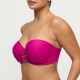 PrimaDonna UVITA 4013517, Γυναικειο Μαγιό Strapless Padded Bikini Top, MAGENTA