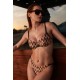 Marie Jo,  SuAna 1007012-MIR, Γυναικειο Μαγιό Plunge Bikini Top, ΜΠΡΟΝΖΕ