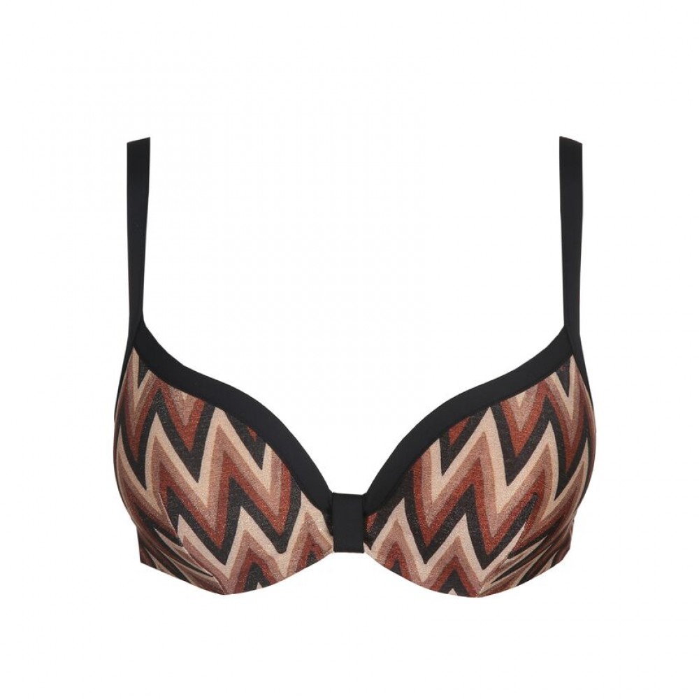 Marie Jo SuAna 1007016-MIR, Γυναικειο Μαγιό Padded Bikini Top, ΜΠΡΟΝΖΕ