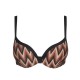 Marie Jo SuAna 1007016-MIR, Γυναικειο Μαγιό Padded Bikini Top, ΜΠΡΟΝΖΕ