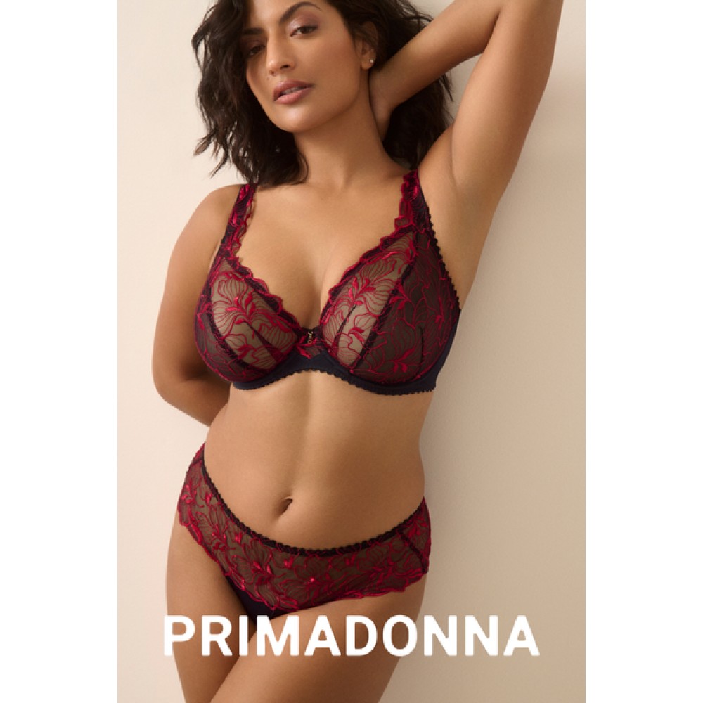 PrimaDonna Springdale 0163474-BOS Σουτιέν Δαντέλα για μεγάλο στήθος, με μπανέλα, BLACK ROSE PrimaDonna Springdale 0163474-BOS Σουτιέν Δαντέλα για μεγάλο στήθος, με μπανέλα, BLACK ROSE