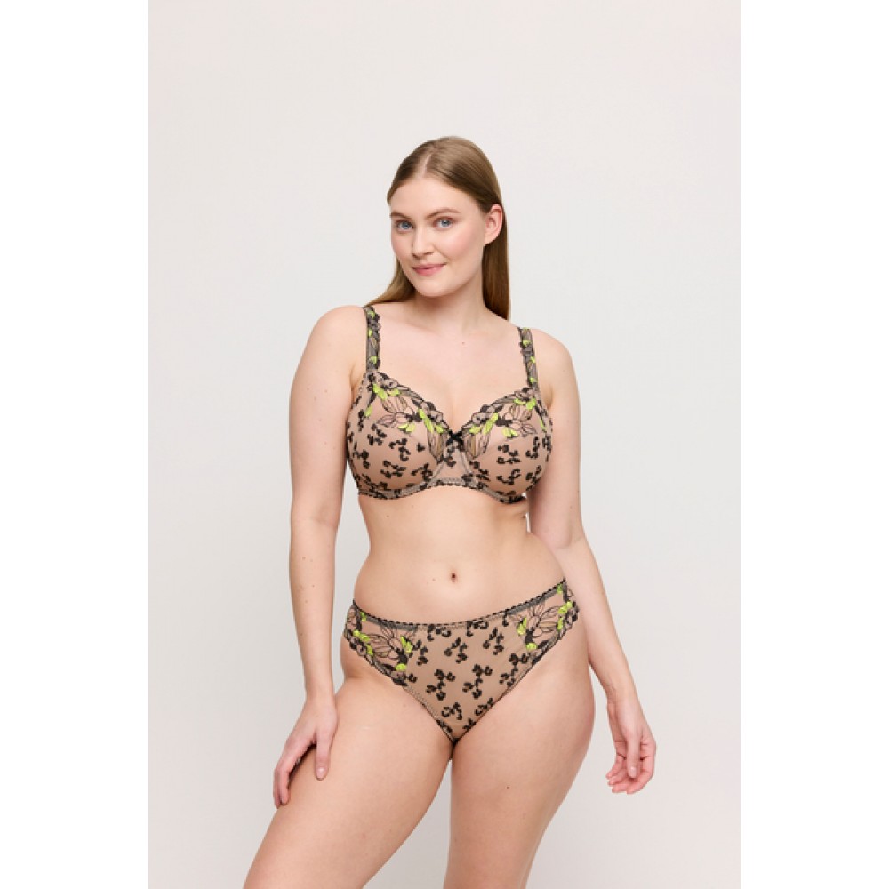 PrimaDonna Manali 0163570-WLB, Σουτιέν Full Cup για μεγάλο στήθος με κέντημα και μπανέλα, WILD BLOOM