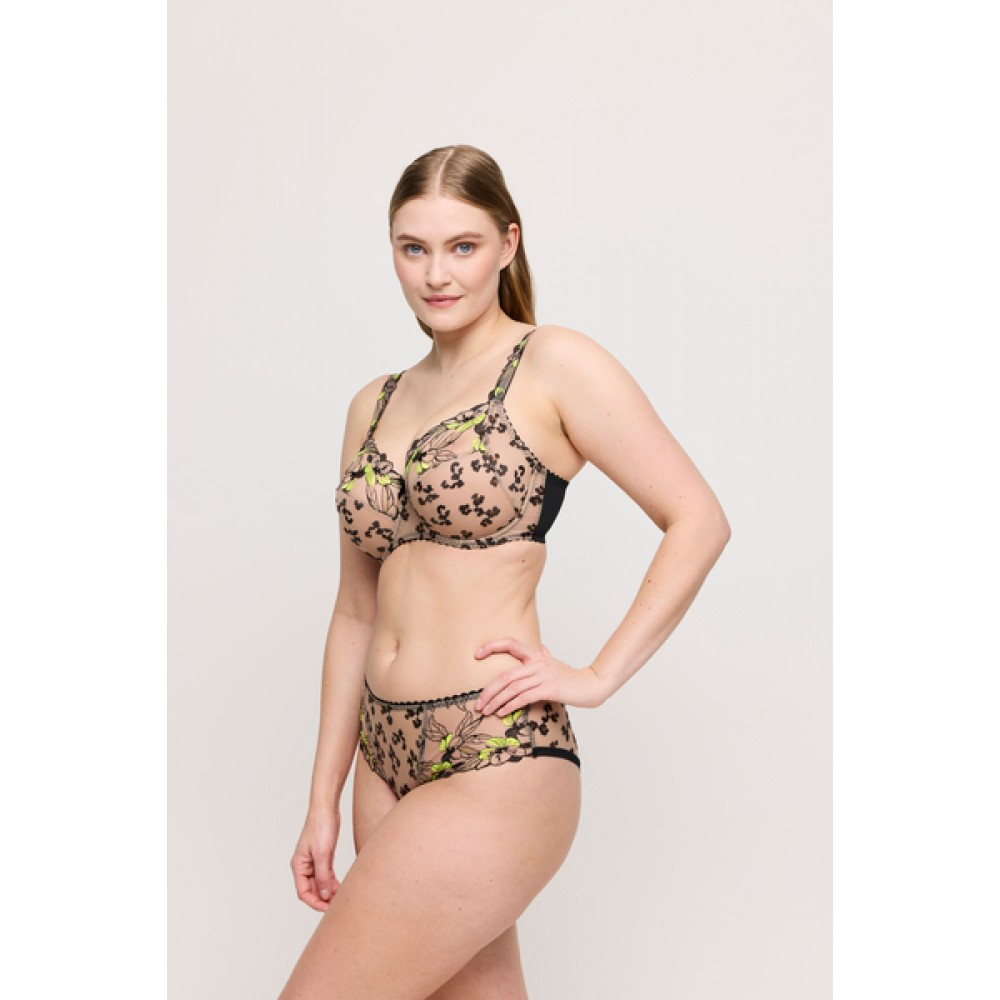 PrimaDonna Manali 0163570-WLB, Σουτιέν Full Cup για μεγάλο στήθος με κέντημα και μπανέλα, WILD BLOOM