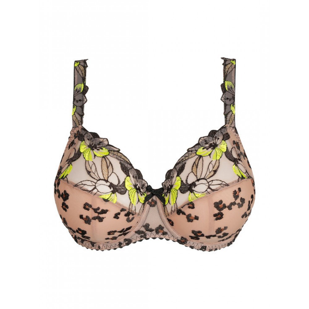PrimaDonna Manali 0163570-WLB, Σουτιέν Full Cup για μεγάλο στήθος με κέντημα και μπανέλα, WILD BLOOM PrimaDonna Manali 0163570-WLB, Σουτιέν Full Cup για μεγάλο στήθος με κέντημα και μπανέλα, WILD BLOOM