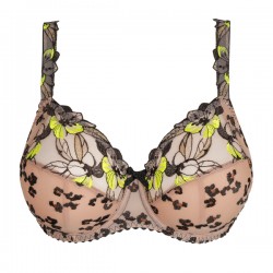 PrimaDonna Manali 0163570-WLB, Σουτιέν Full Cup για μεγάλο στήθος με κέντημα και μπανέλα, WILD BLOOM