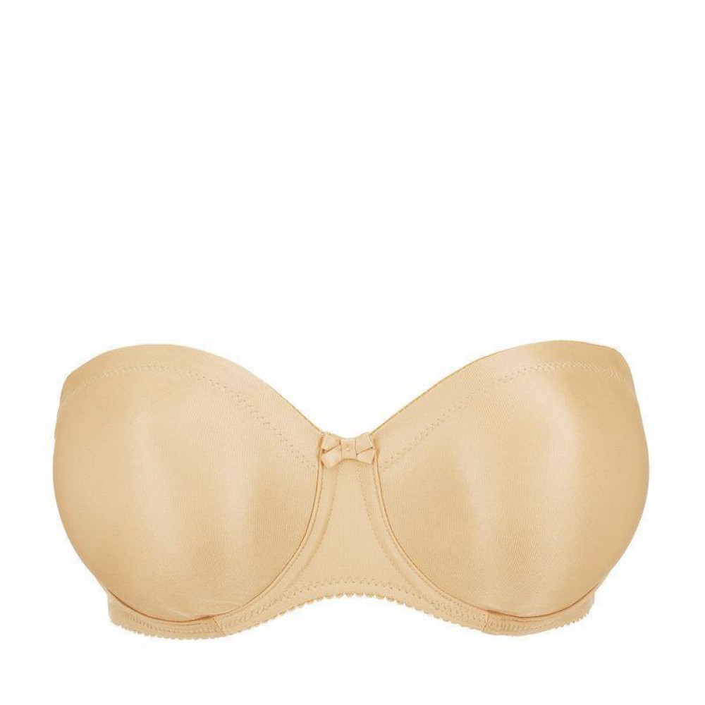 PrimaDonna Satin 0161331 Strapless για μεγάλο στήθος,  χωρίς επένδυση και ραφές, ΜΠΕΖ