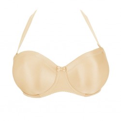 PrimaDonna Satin 0161331 Strapless για μεγάλο στήθος,  χωρίς επένδυση και ραφές, ΜΠΕΖ