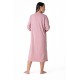 Relax 3225055, Γυναικείο Κλασικό Χειμερινό Νυχτικό με πατιλέτα, ΡΟΖ