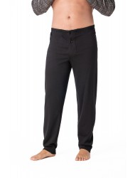 Relax 3024154, Ανδρικό Παντελόνι Πυζάμας με κουμπιά στον καβάλο, ΜΑΥΡΟ Relax 3024154, Ανδρικό Παντελόνι Πυζάμας με κουμπιά στον καβάλο, ΜΑΥΡΟ