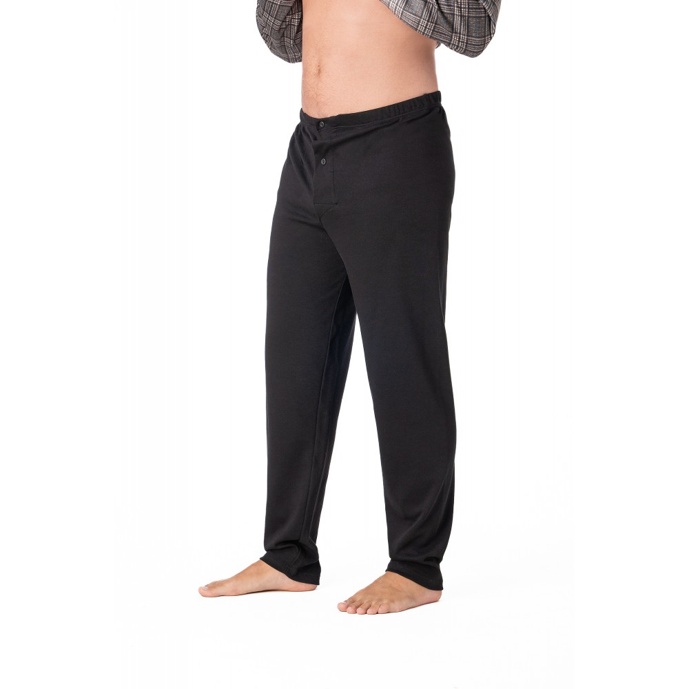 Relax 3024154, Ανδρικό Παντελόνι Πυζάμας με κουμπιά στον καβάλο, ΜΑΥΡΟ Relax 3024154, Ανδρικό Παντελόνι Πυζάμας με κουμπιά στον καβάλο, ΜΑΥΡΟ