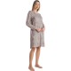 Relax 3426015, Γυναικείο Νυχτικό  Viscose με πατιλέτα, ANIMAL PRINT