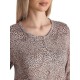 Relax 3426015, Γυναικείο Νυχτικό  Viscose με πατιλέτα, ANIMAL PRINT
