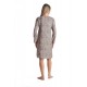Relax 3426015, Γυναικείο Νυχτικό  Viscose με πατιλέτα, ANIMAL PRINT