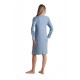 Relax 3426055, Γυναικεία Νυχτικο Rayon με πατιλέτα, ΣΙΕΛ