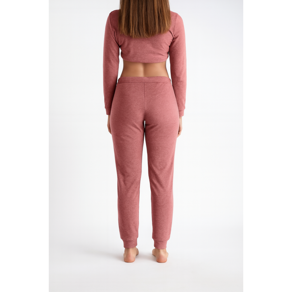 Γυναικείο παντελόνι Relax 2622080 με τσέπες ΣΑΠΙΟ ΜΗΛΟ