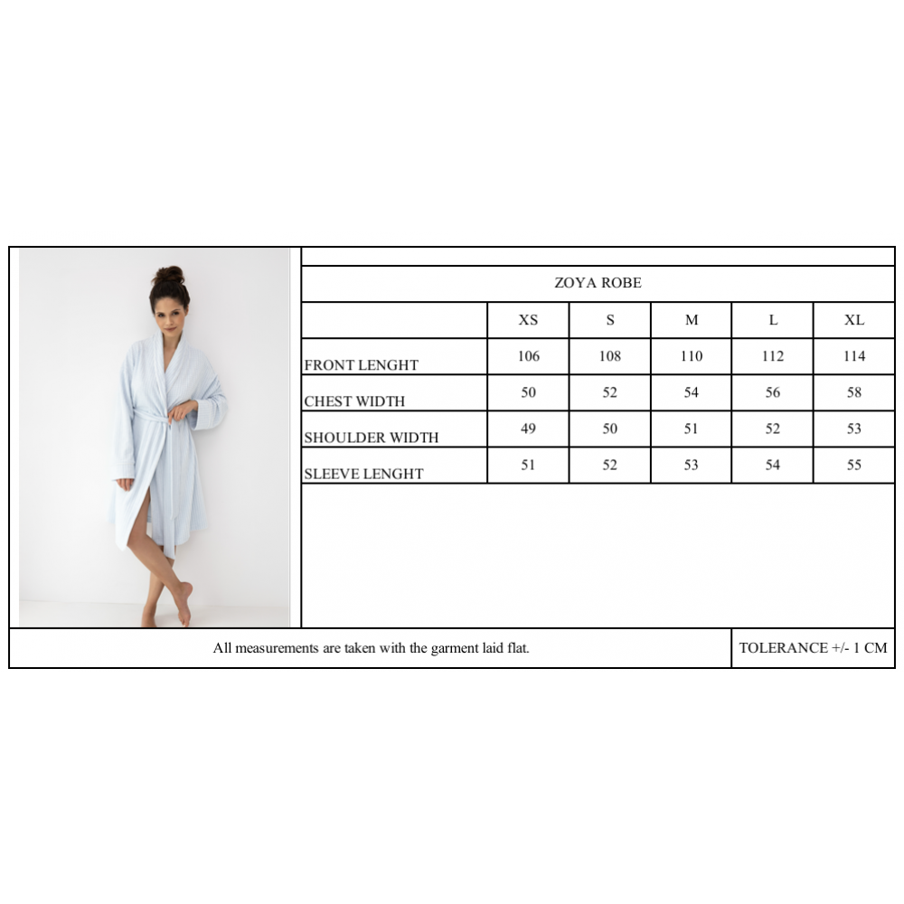 Sensis, Γυναικεία Απαλή Ρόμπα Modal-Cotton, ΣΙΕΛ